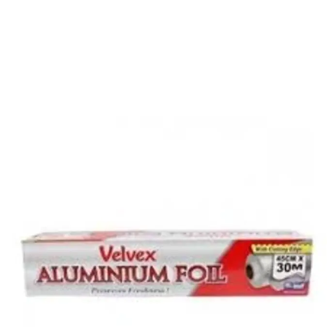 Velvex Catering Aluminium Foil 45 Cm X 30 M